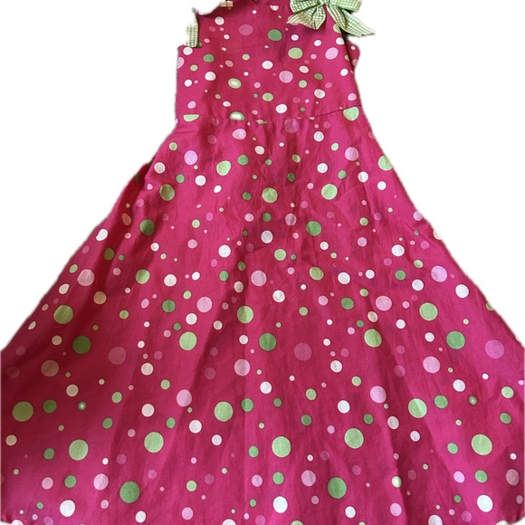 Jessica Ann Fuchsia and Lime Dress - Picture 1 of 5